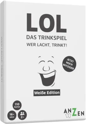 Produktbild von Anzen LOL - Das Trinkspiel - Weiße Edition