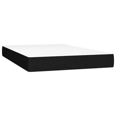 Produktbild von vidaXL Taschenfederkernmatratze Mittel Schwarz 120x200x20 cm Stoff