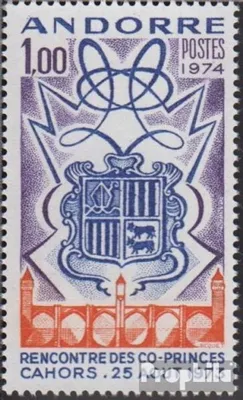 Produktbild von Briefmarken Andorra - Französische Post 1974 Mi 260 (kompl.Ausg.) postfrisch Mitregenten