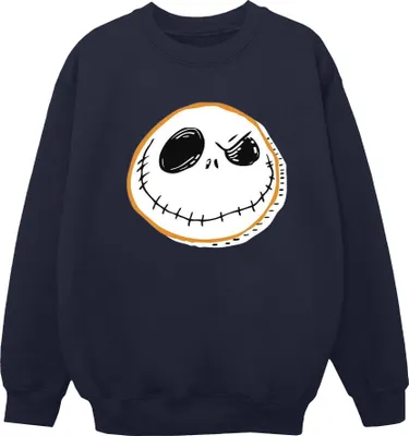 Produktbild von Disney - "The Nightmare Before Christmas" Sweatshirt für Herren BI42705 (XL) (Marineblau)