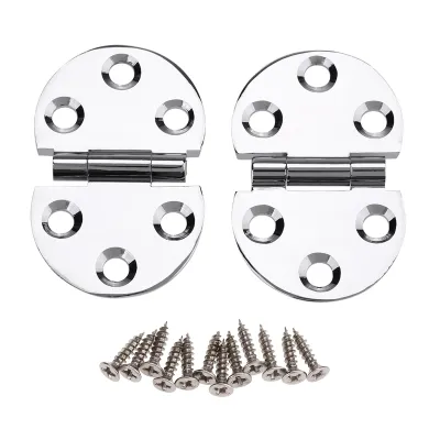 Image de 2 charnières en cuivre à 180 degrés pour tables de machines à coudre pliantes