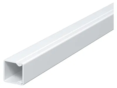 Obrázek produktu pro Obo Bettermann 6191037, Rovný kabelový žlab, 2 m, Polyvinyl chlorid, Bílá