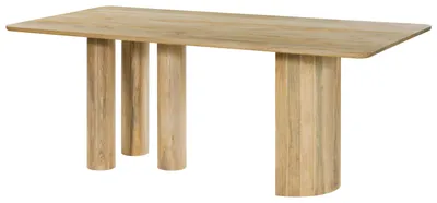 Immagine prodotto di MASSIVMOEBEL24 | Tavolo da pranzo in legno di mango 240x100x77 laccato naturale FLORENZ #112