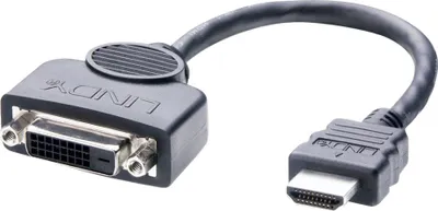Immagine prodotto di LINDY HDMI an DVI-D Buchse Adapterkabel 0.2m