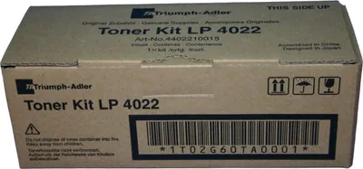 Produktbild von Original Utax 44022 10010 Toner schwarz, 7.200 Seiten, 1,15 Cent pro Seite - ersetzt Utax 4402210010 Tonerkartusche