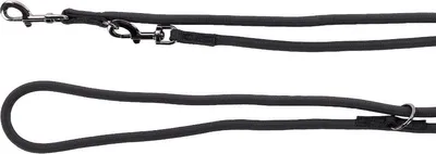 Produktbild von Flamingo Trainingsleine Schwarz 2.5m x 12mm Schwarz 2.5m x 12mm