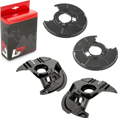 Produktbild von 4x Ankerblech Spritzblech vorne hinten links rechts für BMW 3er E46 Z4 E85 E86