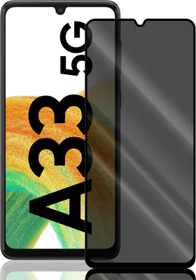 Produktbild von Anti Spy Panzer Folie für Samsung Galaxy A33 5G Privacy Displayschutzfolie Sichtschutz Glasfolie Schutzglas
