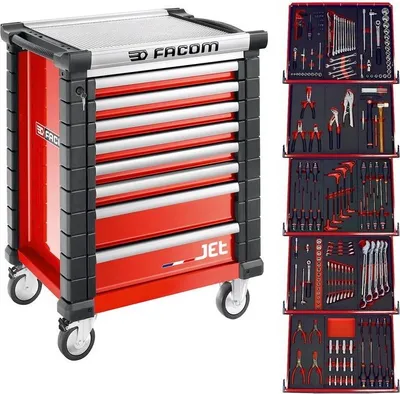 Image de Facom 8-S Werkstattw, 15Schaumstoffmod, rot
