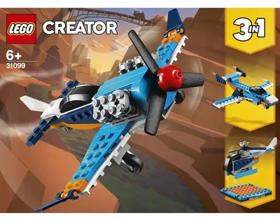 Immagine prodotto di LEGO® 31099 LEGO® Creator 31099 Propellerflugzeug Bausatz