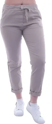 Produktbild von Damen Chino Sommer Hose Damenhose Beige XL