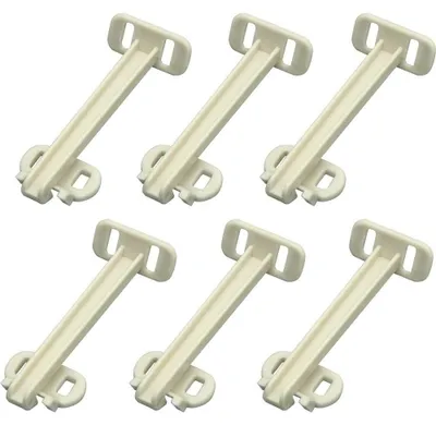 Produktbild von Olympia 98342 - Kinder-Türknaufabdeckung/-verriegelung - 6 Stück(e) - Weiß - Kabinett - Schublade - 85 mm - 33 mm