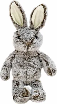 Image de Doudou lapin gris-brun - env. 43 cm