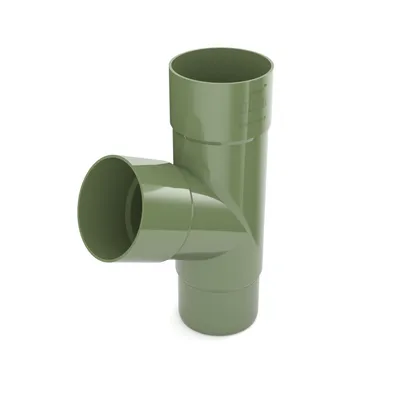 Produktbild von BRYZA Abzweigrohr aus Kunststoff Ø 110 mm, Anthrazit RAL 7021