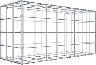 Immagine prodotto di Gabbione 80 cm x 40 cm x 30 cm (L x H x P), maglia 10 cm x 10 cm, anello a C