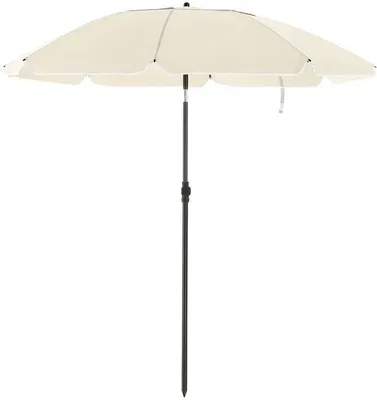 Produktbild von Famanu Strandparasol - Beige - 2,2 m