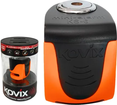 Produktbild von KOVIX KS6 Bremsscheibenschloss Orange