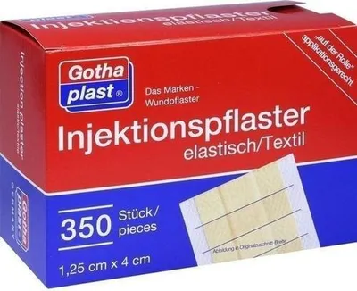 Produktbild von GOTHAPLAST Injektionspfl.1,25x4 cm