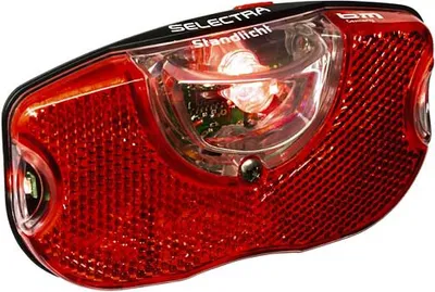 Produktbild von LED Gepäckträger-Rücklicht BUSCH + MÜLLER Selectra plus , Ausführung:80 mm