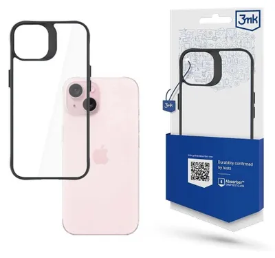 Produktbild von 3mk Schutzhülle Armor Case+ Cover für Apple iPhone 15 transparent Backcover