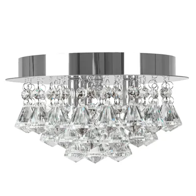 Produktbild von tooLight Deckenlampe App1039-3C Kristall Chrom 3-Lichtquelle G9 25X25X14,5Cm