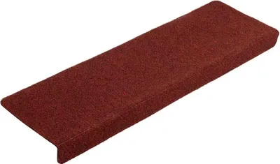 Obrázok produktu pre vidaXL Samolepiace rohože 5 ks 65x21x4 cm Bordeaux červená Obdĺžnikový okraj