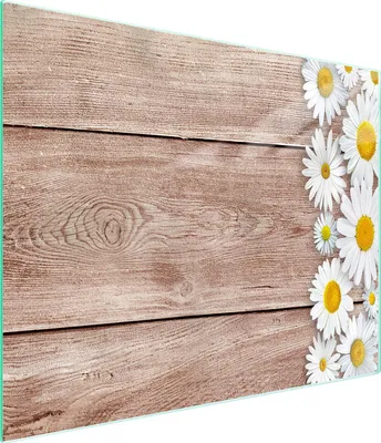 Obrázek produktu pro Skleněná krájecí deska 52x30 dřevo