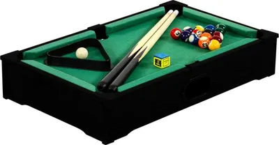 Obrázok produktu pre Mini biliard s príslušenstvom 51 x 31 x 10 cm - čierny