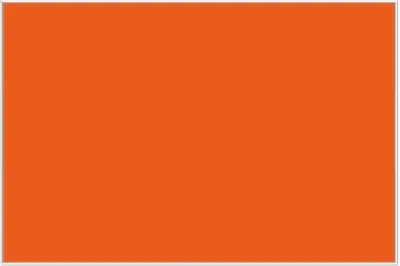 Produktbild von Wallario Wandbild Orange, Größe: 61 x 91,50 cm, Poster mit weißem Aluminiumrahmen