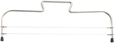Zdjęcie produktu dla Westmark Simplex-Duo, Krajalnica do ciasta druciana, Czarny, Stal nierdzewna, Stal nierdzewna, Stal nierdzewna, Pranie w pralce, 320 mm