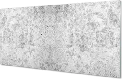 Produktbild von Glasbilder 100x50 Wandkunst Stein Beton Muster