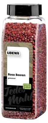 Obrázek produktu pro Ubena Růžové bobule celé sušené jemná ovocná příchuť 250g