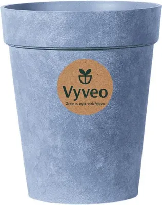 Image de Vyveo - Pot de fleurs Heritage - Gris clair - 37 x 42