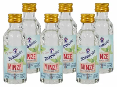 Produktbild von Mackenstedter Minze Likör (25 x 0,02L)