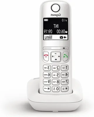 Productafbeelding van Draadloze Telefoon - Huistelefoon - Bellen Thuis - Groot Kleurenscherm - 60 x 60 x 85 cm - Wit