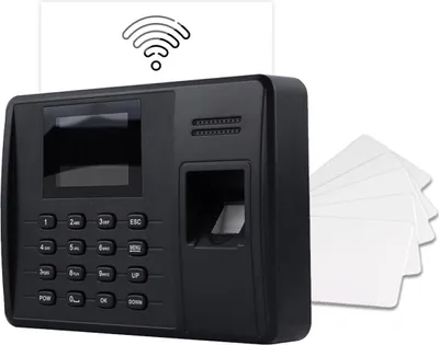 Produktbild von Zeiterfassungsgerät, WiFi, WEB, P2P TimeLok-200NWEPI + 15 HD-RWC01-Karten