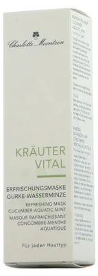 Produktbild von Charlotte Meentzen Erfrischungsmaske Gurke-Wasserminze - 30 ml