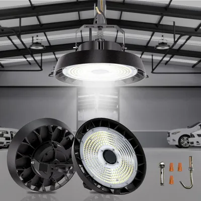 UFO LED-Binnenspot 150 W, 170 lm/W, kaltweiß, 5000 K, IP65
