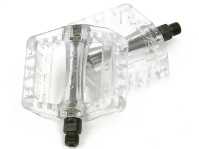 Produktbild von Wellgo Transparente Fahrradpedale Durchsichtig