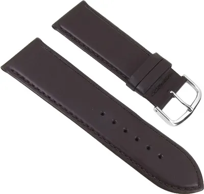 Produktbild von Minott Ersatzband Uhrenarmband Leder Büffelkalb dunkelbraun 26mm