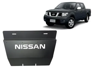 Image de Protection de radiateur inférieure en acier pour Nissan Navara D40