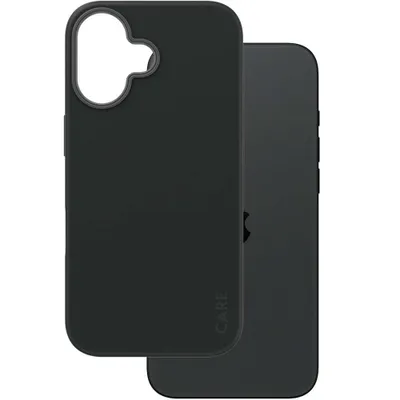 Zdjęcie produktu dla PanzerGlass CARE by ® Fashionable Case Schwarz m. MagSafe iPhone 16, Cover, Apple, Apple - iPhone 16, Schwarz