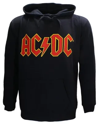 Obrázek produktu pro Mikina s kapucí AC/DC s velkým logem v tmavě modré barvě – L