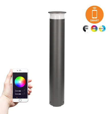 Immagine prodotto di LEDS C4 Lampada da esterno Tuya - 3W, luce calda, 310 lm, grado di protezione IP65, colore grigio