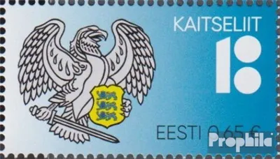 Produktbild von Briefmarken Estland 2018 Mi 912 (kompl.Ausg.) postfrisch Verteidigungsbund