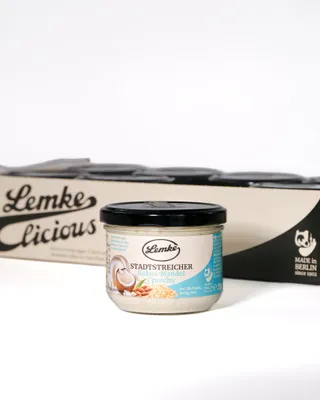 Image de Lemke Noix de Coco Croquante, 8 X 250g | Crème de coco croquante au goût de noix de coco le plus délicat