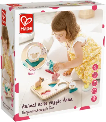 Produktbild von Hape - Tiergeräuschepuzzle Tom