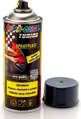 Produktbild von Gummifolienspray Carbon Glanz Sprayplast Aerosol 400ml Motip