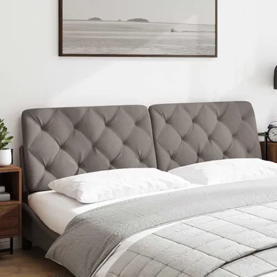 Produktbild von vidaXL Kopfteil-Kissen Taupe 180 cm Stoff