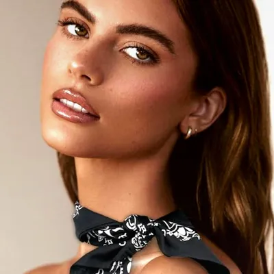 Produktbild von Bandana – 2er Set Schwarze Paisley-Muster Bandanas, 22x22 Zoll Baumwollbandanas für Männer und Frauen, Vielseitig als Kopfband, Halstuch oder Gesichtsmaske